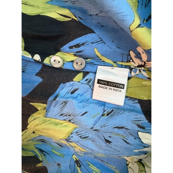 NWT Elizabeth James The Label Floral Pearl Buttons Bonnie Dress XL MSRP $350 - Picture 13 of 16